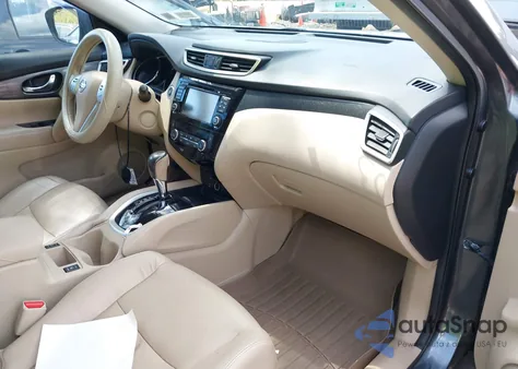 2015 Nissan Rogue Sl из США, поврежденный, VIN 5N1AT2MVXFC807335